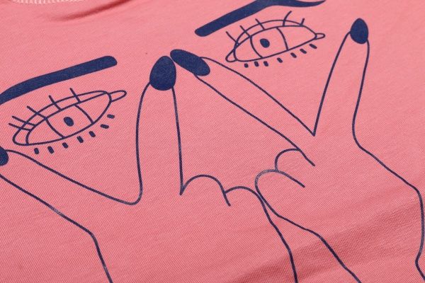 Свитшот Маленькие люди для девочки 12 р.134 розовый 