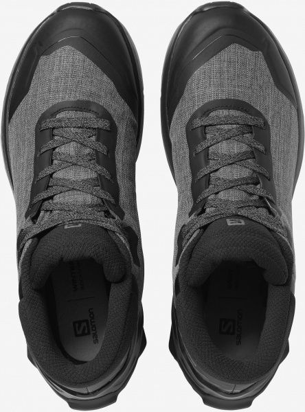 Кроссовки Salomon X REVEAL CHUKKA CSWP Bk/Bk/GARGOYL L41103700 р.US 8,5 черный