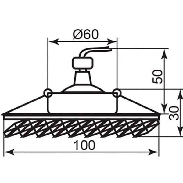 Светильник Feron CD2515 MR16 прозрачный