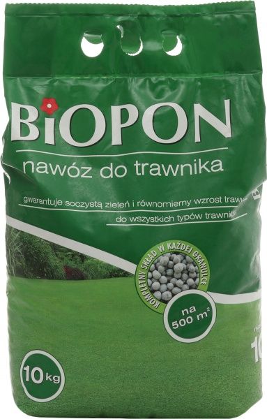 Удобрение минеральное BIOPON для газонов 10 кг