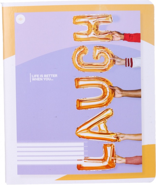 Тетрадь школьная Лайтгрин 96 листов в клеточку