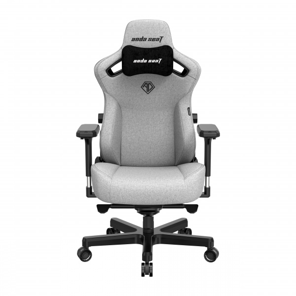 Кресло Anda Seat Кресло игровое Anda Seat Kaiser 3 Size XL Grey Fabric (AD12YDC-XL-01-G-PVF) серый 