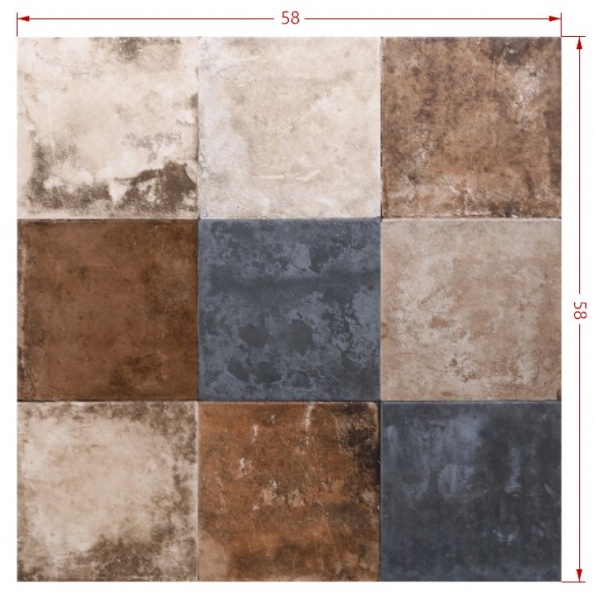 Плитка El Molino Савой Мікс 58x58 