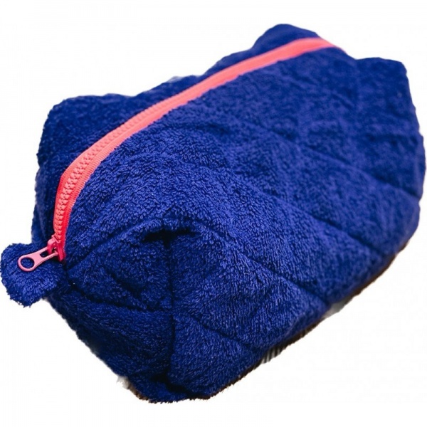 Косметичка Organize Косметичка Тедди Organize махрова 24*13*13 см (синій) синій 