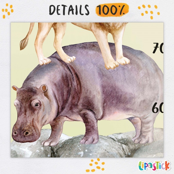 Ростомір Lipastick Тропічні тварини СМ 30х155 см 15082112