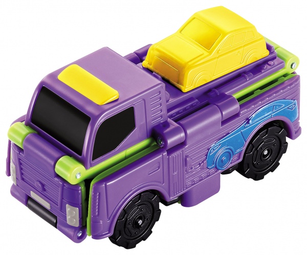 Машинка-трансформер Flip Cars Лісовоз та транспортер EU463875-03