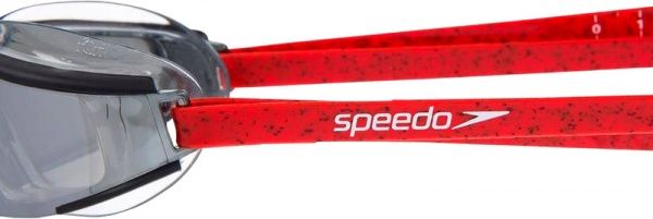 Очки для плавания Speedo AQUAPULSE_MAX_MIR_V3_AU 8-11766C730 one size серый с красным