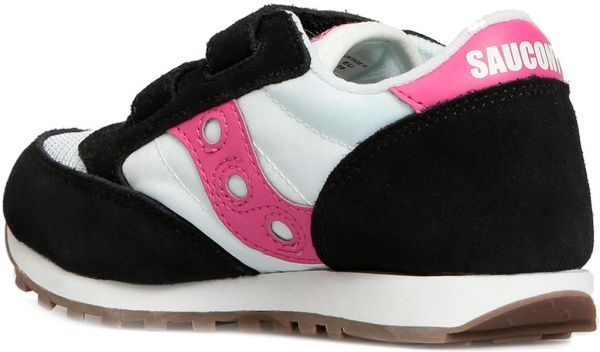 Кроссовки Saucony JAZZ ORIGINAL VINTAGE HL SK162475 р.US 11 черно-бело-розовый