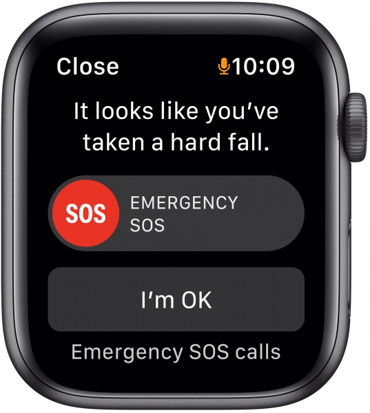 Смарт-годинник Apple Watch SE GPS 44mm space grey/midnight AluminiumCasewithMidnightSportBand (MKQ63UL/A)