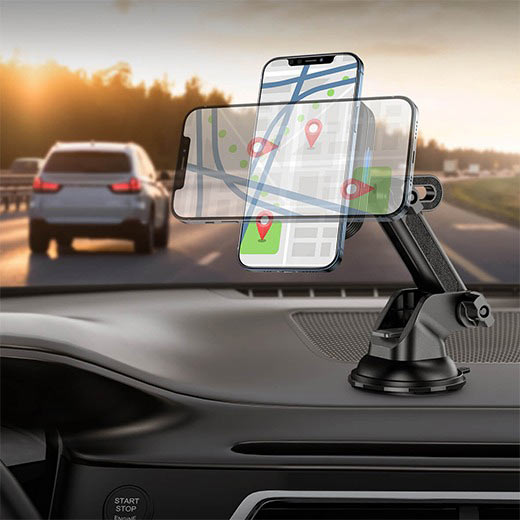 Автотримач ESR з бездротовою зарядкою HaloLock™ Dashboard MagSafe для iPhone 13 |12 чорний