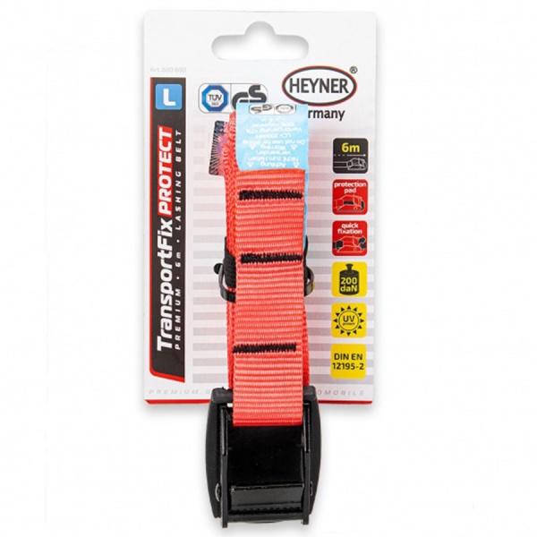 Ремінь для кріплення вантажу 880600 Heyner 25 мм x 6 м Transportfix Protect