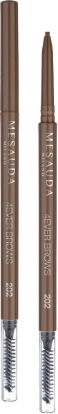 Олівець для брів Mesauda 4Eever Brows 202 cinnamon 0,09 г