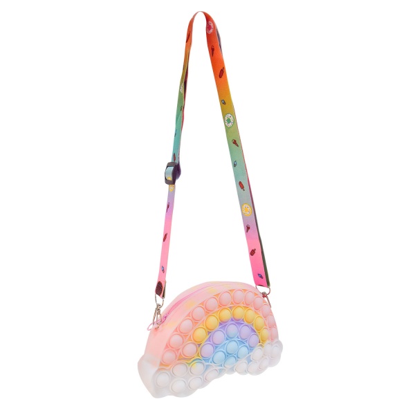 Аксессуар Сумочка силиконовая Радуга (ассортимент) C44403