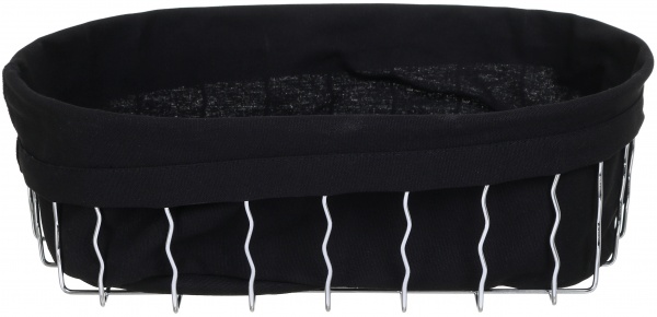 Корзинка для хлеба Marocco 32 см черный овал S-E548122-L Flamberg Premium 