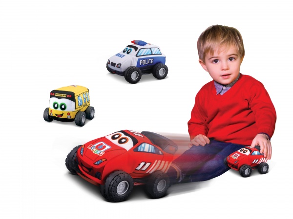 Игрушка Bb Junior Моя первая мягкая машинка Школьный автобус 16-89052