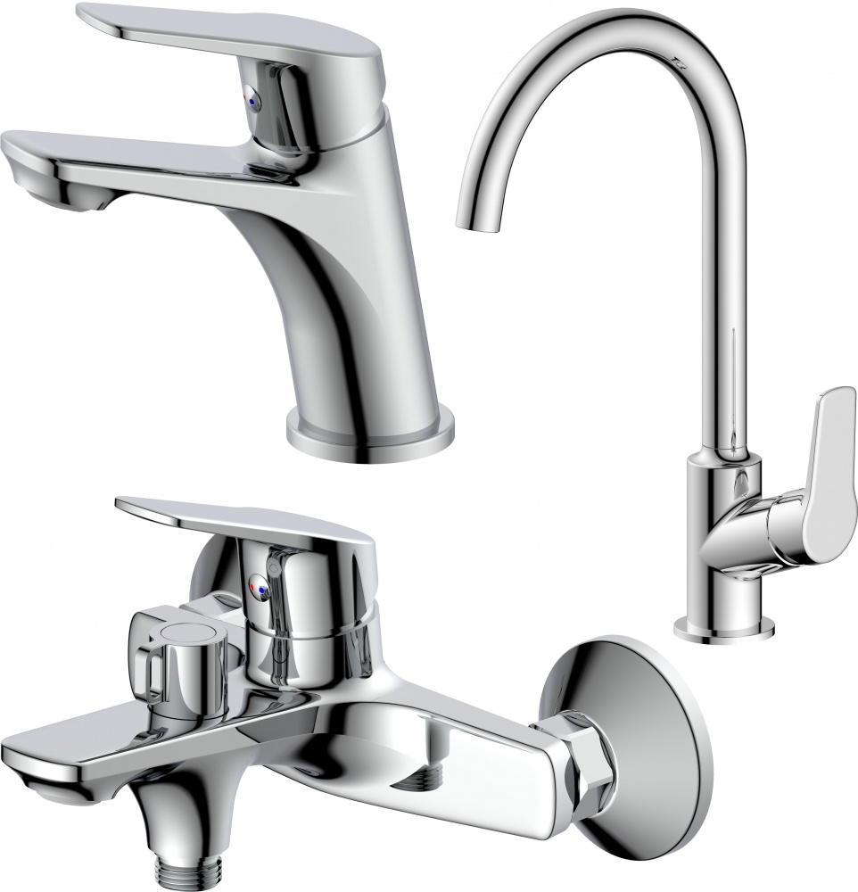 Набір змішувачів ScandiSPA Sif 4 в 1