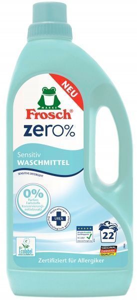 Гель для машинного та ручного прання Frosch ZERO Сенситив 1,5 л