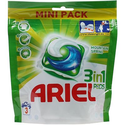 Капсули для прання Ariel Гірське джерело 3 шт