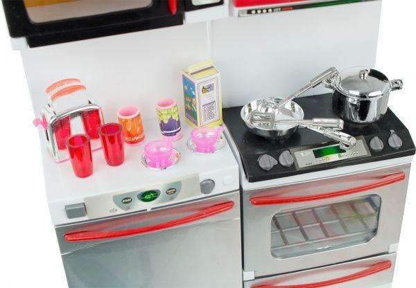 Игровой набор Qun Feng Toys Современная кухня 2 красная 26213