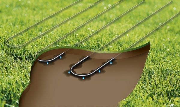 Сочащийся шланг Gardena для подземной и наземной установки 50 м 1395-20