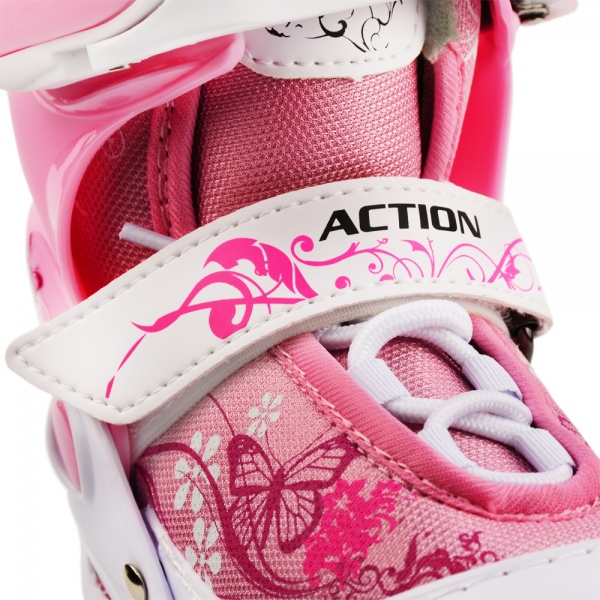 Комплект роликів Action PINKY PW117C6PW30905/26-29 pink