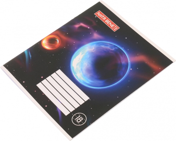 Тетрадь школьная Space скоба 18 листов в линию Мечты сбываются