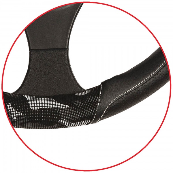 Чохол на кермо MARANELLO Mimetic чорно-коричневий