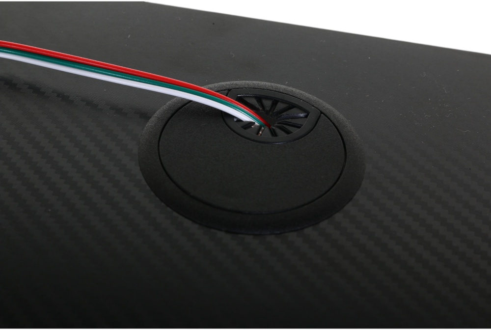 Стіл комп'ютерний чорно-червоний CT-N2338D