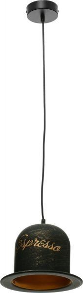 Підвіс Arte Lamp A5064SP-1BN 1x40 Вт E27 золотий Caffe 