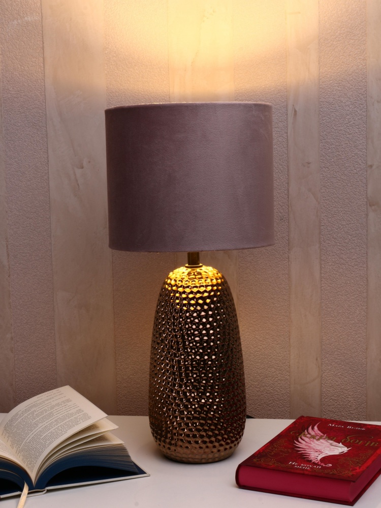 Настольная лампа Sensio Luna 1x40 Вт E27 серебряный ALT-T-F4994S