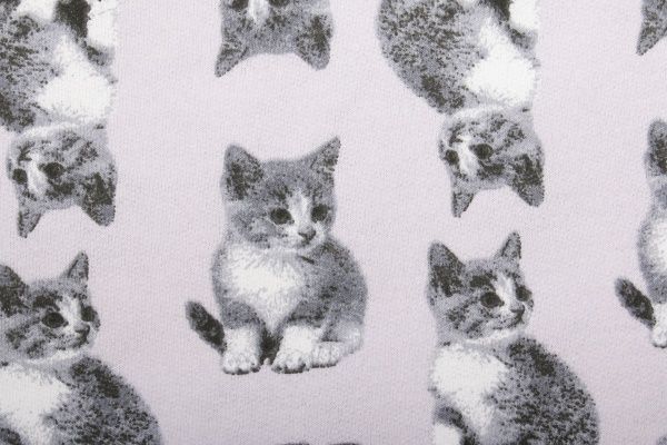 Простынь Фламинго Китята 95x85 см серый 421-310-8 