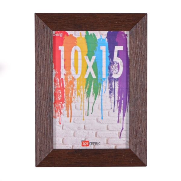 Рамка для фото Арт-Сервіс ЭА-01316 10x15 см дерево темное 