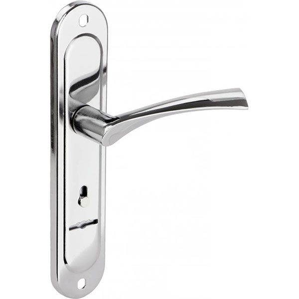 Ручка на планке BRUNO BR-77 77 мм хром