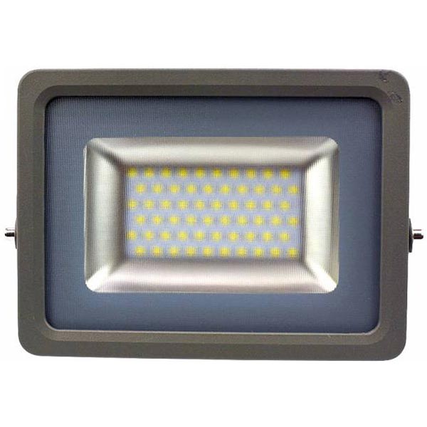 Прожектор світлодіодний Світлокомплект FL-G 30 SMD сірий