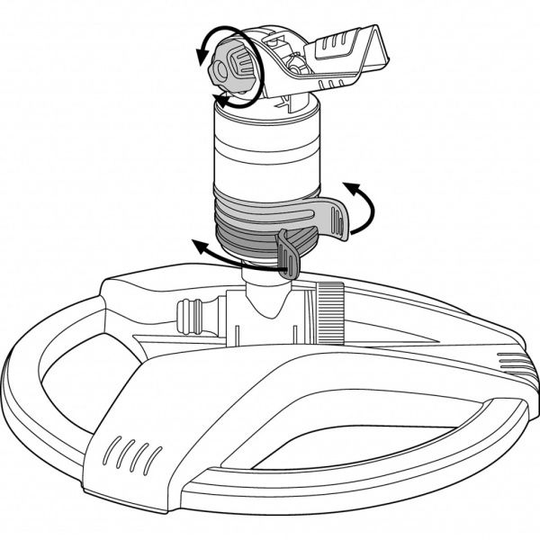 Дождеватель Gardena Comfort 8143 
