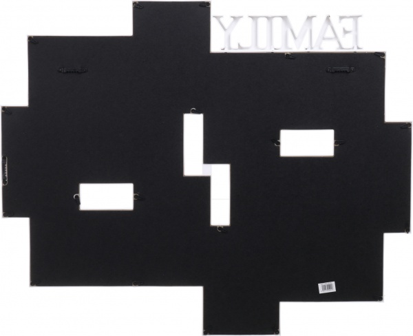 Фотоколлаж Family 61,5х50,5х2,5см 12 фото 10x15 см белый 