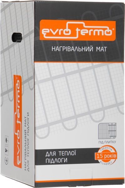Нагревательный мат Evro-Termo 150, 7,1 кв.м
