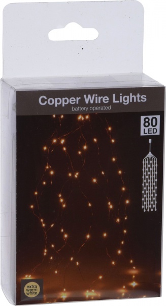 Электрогирлянда AХ9704110 встроенный светодиод (LED) 80 ламп 