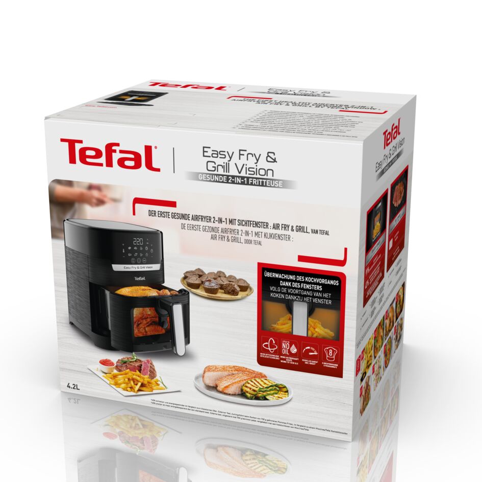 Мультипечь Tefal Easy Fry&Grill Vision Window EY506810