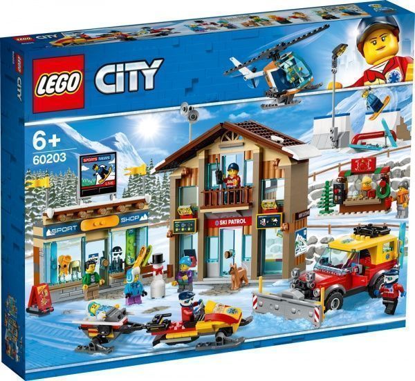 Конструктор LEGO City Горнолыжный курорт 60203
