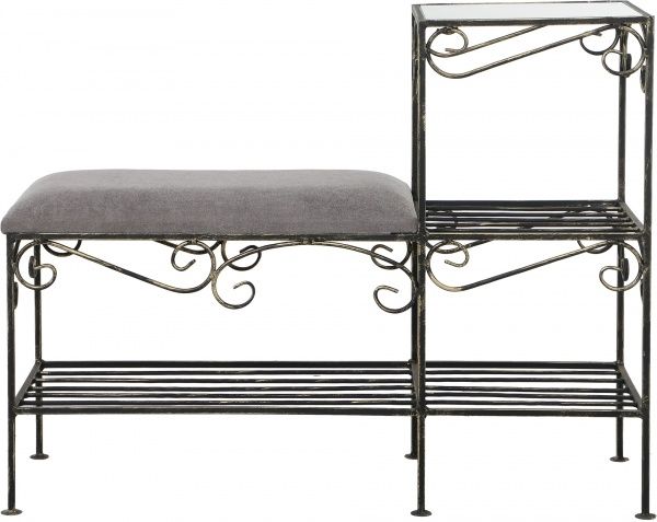 Підставка для взуття Мікс 900x320x700 мм чорний 