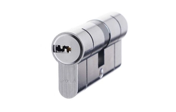 Цилиндр Abus D6PS 35x35 ключ-ключ 70 мм матовый никель