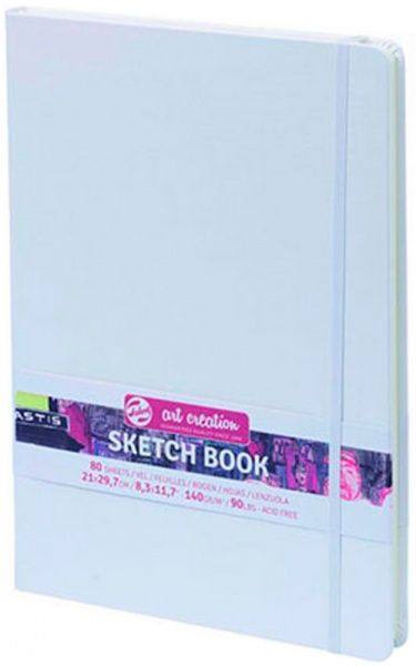 Блокнот для графіки білий A4 21х29.7 см 140 г/м² 80 сторінок Talens Art Creation
