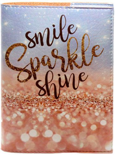 Обложка для паспорта Smile Sparkle Shine 