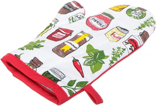 Рукавичка-прихватка Спеції 19x30 см червоний Homeline 