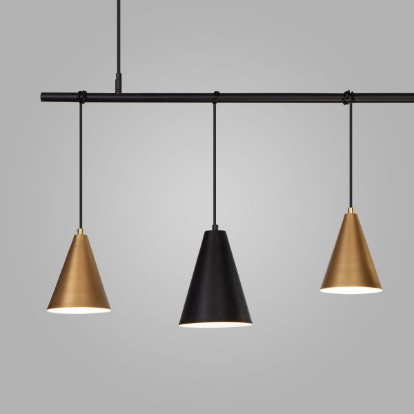 Підвіс Strotskis Castle 50088/5 5x60 Вт E14 чорний із золотистим 50088/5 (чорний/золото) 