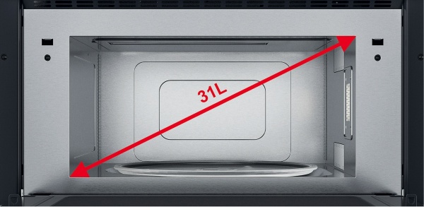 Вбудовувана мікрохвильова піч Whirlpool W7 MD440 NB 