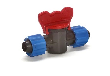 Кран капельного полива зажимной Sertsan 17х17