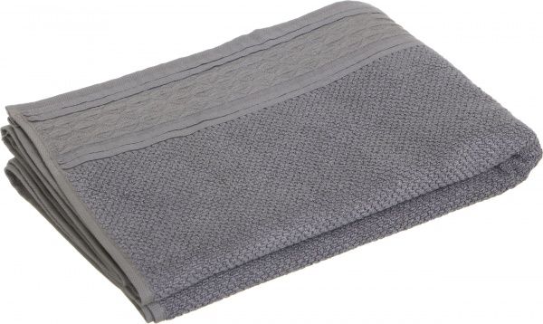 Рушник Glory 70x140 см сірий 