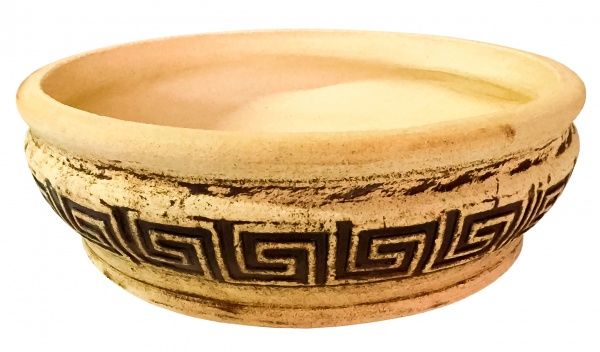 Горщик шамотний Бонсай Антика 13 л коричневий 